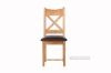 Picture of [FLOOR MODEL CLEARANCE] Westminster Dining Chair Pu/Timber seat *Solid Oak