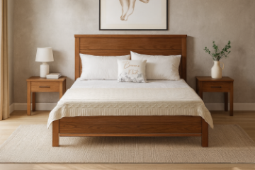 Picture of  [FLOOR MODEL CLEARANCE]  AURELIUS Bed Frame in Queen Size