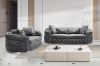 Picture of  [FLOOR MODEL CLEARANCE] PIEDMONT - 2 Seater  Chesterfield Velvet Sofa (Grey)