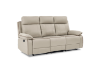 Picture of [FLOOR MODEL CLEARANCE] SORIANO Air Leather Manual 2 Seat Reclining  Sofa (Greige) 