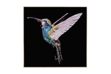 Picture of 357-012 Decorative Wall Art with Golden Frame (60x60cm)