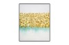 Picture of 389-008 Hand Oil Painting Canvas Wall Art with Black Frame (60x80CM) - Golden Sandy Beach
