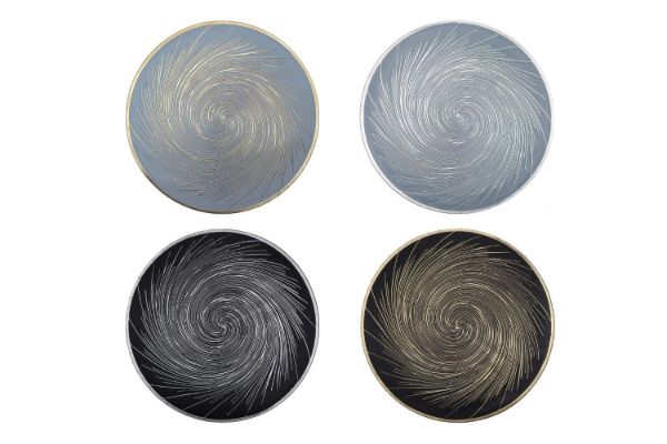 Picture of 371-001/002/003/004 Fireworks Placemat (Blue/Black)