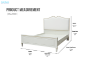 Picture of BONZIE Bedframe in Queen/Super King Size