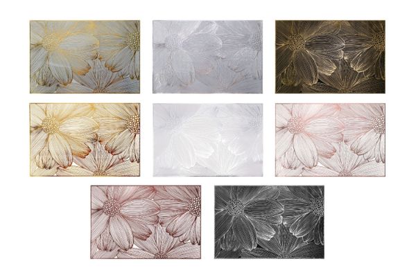 Picture of 371-013/014/015/016/017/018/019/020 Sunflower Placemat in White/Blue/Black