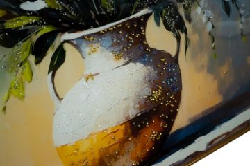 Picture of 357-011 Decorative Wall Art with Golden Frame (120x60cm)