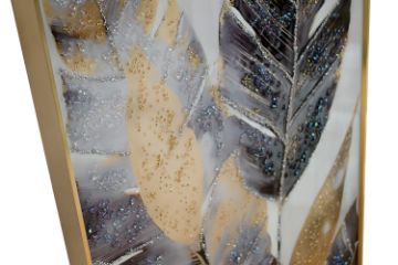 Picture of 357-017 Decorative Wall Art with Golden Frame (50x70cm)