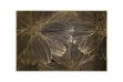 Picture of 371-019 Golden Sunflower Placemat in Black (45cmx30cm)