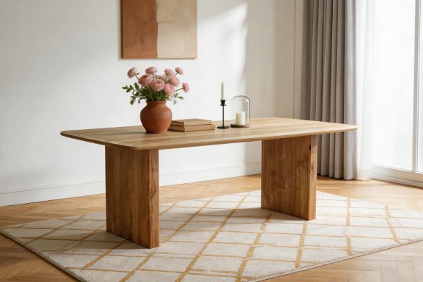 Picture of LINTON 210/240 Australian Marri Hardwood Dining Table