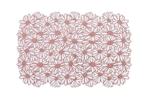 Picture of 371-026 Chrysanthemum Placemat in Pink