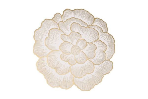 Picture of 371-030 Rose Placemat in Golden