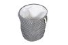 Picture of 390-007/008 Round Storage Basket (Grey/Light Grey)