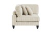 Picture of VIANNA Corduroy Sectional Modular Sofa Range (Beige) - Corner