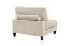 Picture of VIANNA Corduroy Sectional Modular Sofa Range (Beige) - Armless