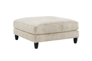 Picture of VIANNA Corduroy Sectional Modular Sofa Range (Beige) - Ottoman