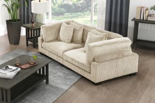 Picture of VIANNA Sectional Modular Sofa Range (Beige) -  2PC Big Combo Set