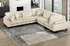 Picture of VIANNA Corduroy Sectional Modular Sofa Range (Beige) - 5PC Big Combo Set