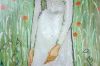 Picture of 367-005 Hand-Finished Canvas Decorative Wall Art (80×120cm) - Girl in White (1890) by Vincent van Gogh