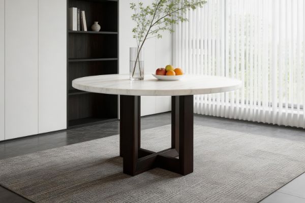 Picture of EDWYN D137 Marble Top Dining Table