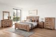 Picture of FRANCO 4PC/5PC/6PC Solid NZ Pine Wood Bedroom Combo in Queen/King/Super King /Eastern King Size