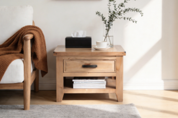 Picture of FRANCO Solid NZ Pine Wood Side Table