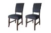 Picture of LINON High Back Dining Chair (Dark Blue) - 2 Chairs in 1 Carton