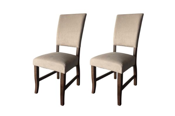 Picture of LINON High Back Dining Chair (Beige) - 2 Chairs in 1 Carton