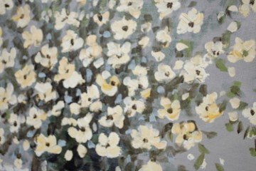 Picture of 389-004 Hand Oil Painting Canvas Wall Art (80x80CM) - Flower