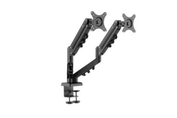 Picture of Moss  Gas Spring Dual Monitors Arm (Black)