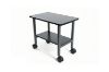 Picture of AIDEN 2-in-1 Printer Stand/Mobile Side Table with Swivel Wheels  (Black) 