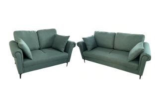 Picture of LUMA Fabric Sofa Range (Green) - 3+2 Seater