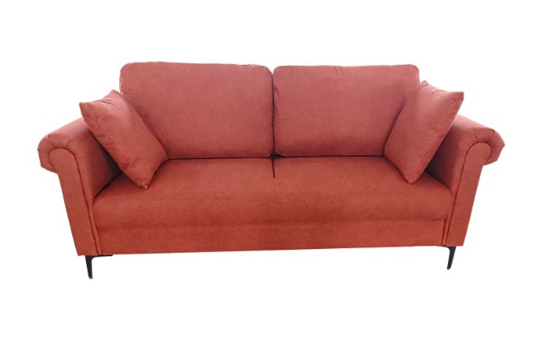 Picture of LUMA Fabric 3 Seater Sofa (Red)
