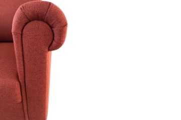 Picture of LUMA Fabric 3 Seater Sofa (Red)
