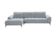 Picture of LENNOX Fabric Sectional Sofa/Sofa Bed with Adjustable Backrest - Chaise Facing Left