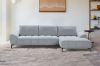 Picture of LENNOX Fabric Sectional Sofa/Sofa Bed with Adjustable Backrest - Chaise Facing Right