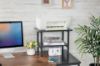 Picture of AIDEN 2-in-1 Printer Stand/Mobile Side Table with Storage Shelf  (Black) 