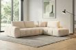Picture of FABIEN Fabric Sectional Compressed Sofa (Beige)