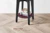 Picture of LEDREM Side Table with Shelf  (Black)