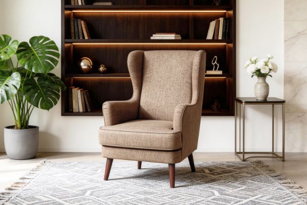 Picture of MORRIS Armchair/Sofa Chair in Brown