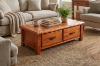 Picture of RIVERWOOD 120 2 DRW Rustic Pine Coffee Table