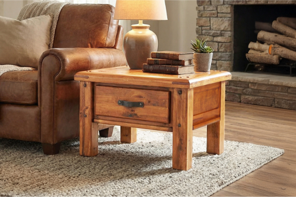 Picture of RIVERWOOD Side Table (Rustic Pine)
