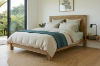 Picture of SPRINGBROOK Highfoot Solid Acacia Wood Bed Frame in Queen Size