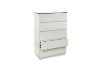 Picture of LINAS 5-Drawer Engineered Stone Top Tallboy