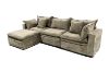 Picture of MORVIA Feather-Filled Modular Sectional Sofa with Removable and Washable Covers (Olive Green)