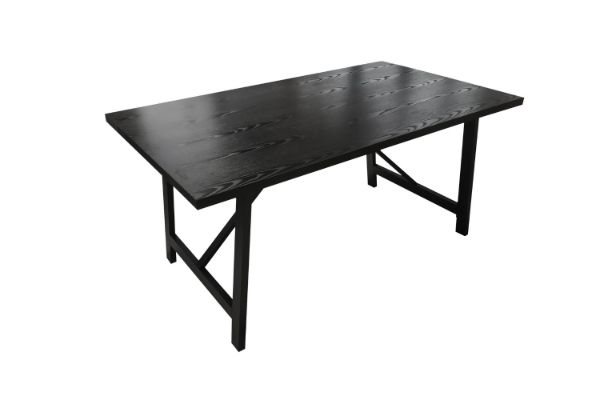 Picture of LAVON 160 Dining Table with Metal Legs