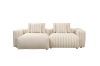 Picture of ROMINA Feather-Filled Modular Sectional Sofa Range - 2PC Combo Set (RAF Armchairx1 + Left Facing Chaisex1)