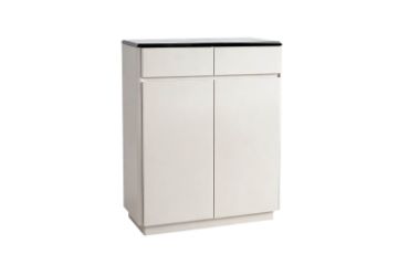 Picture of VALOR 80 2-Door 2-Drawer Engineered Stone Top Shoe Cabinet