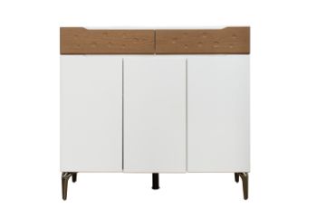 Picture of JAMIE 100 3-Door 2-Drawer Shoe Cabinet