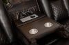 Picture of FAIRWAY Air Leather Dual Motor Reclining Sofa Range with Cup Holders & Storage & Bluetooth Speaker & USB Port, Power Socket & Wireless Charging & LED Lighting (Brown)