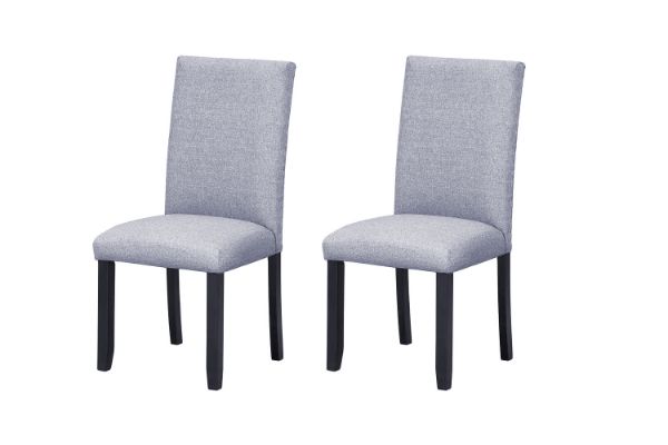 Picture of SERENO High Back Fabric Dining Chair (Grey) - 2 Chairs in 1 Package